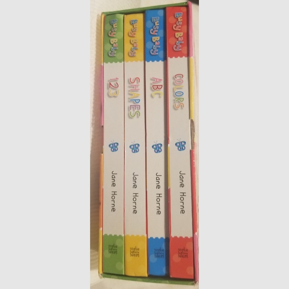 Busy Baby sparkles 4 volume book set baby's first box of books - Picture 5 of 6